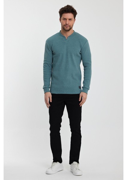 Alexander Gardi  Patlı Yaka Kaşkorse SWEATSHIRT(E23-72804)