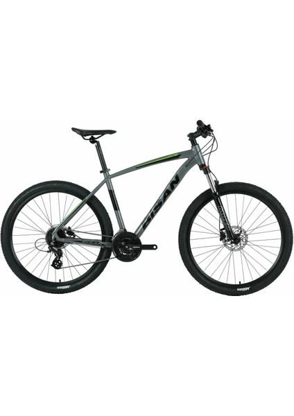 Mtx 7300 29 Jant 24 Vites Hd Dağ Bisikleti Mtb Mat Gri - Yeşil 17''/43CM