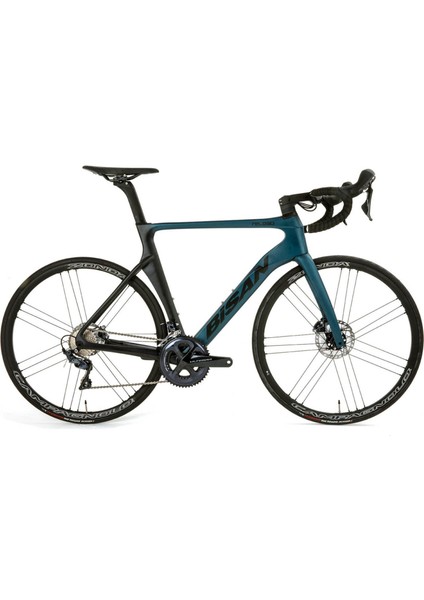 Reload Disc Ultegra Karbon Yol Bisikleti Mat Petrol Yeşili - Siyah 52CM