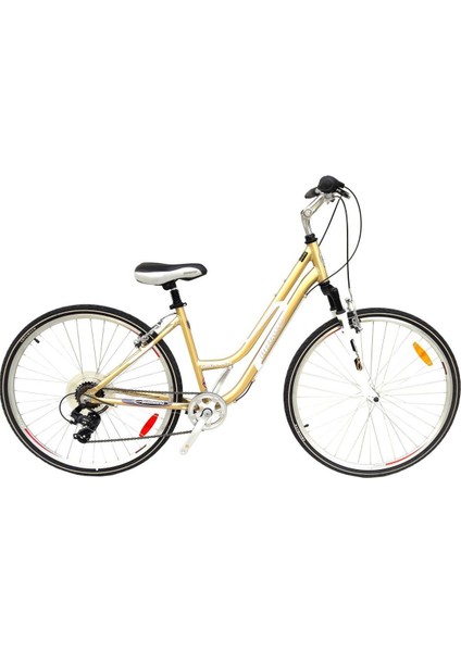 Infinity Women 28'' 7V Vb Trekking Bisiklet Gold 43CM