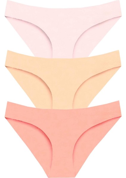301 Kadın Dikişsiz Lazer Bikini Külot Paketi 301-V2