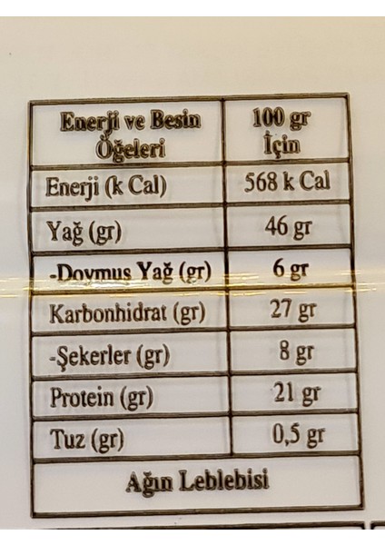 Has Çerez Ağın Leblebi  4,kg  ( Özel Fiyat )