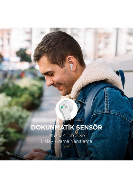 Ultra Ince Su Geçirmez Çift Cihaz Destekli Bluetooth Kulaklık Huawei Samsung Iphone Kulaklık