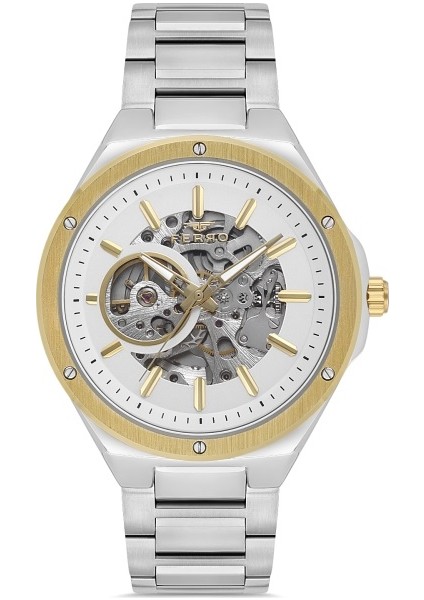 F31443A-D Otomatik Çelik Gri 44 mm Erkek Kol Saati