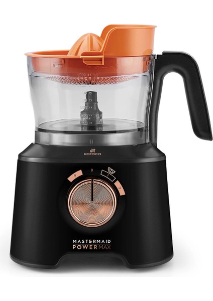 Premium Blender Hamur Yoğurma ve Smothe 11 In 1 Mutfak Robotu Black Copper 2500W