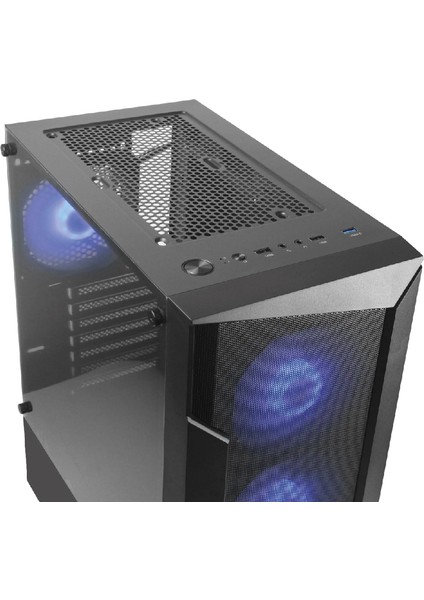 R28 USB 3.0 Atx Tempered Glass Rgb Gaming Bilgisayar Kasası