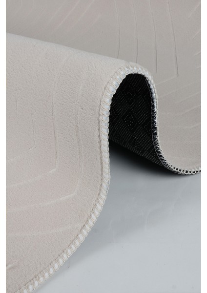 Kaymaz Tabanlı Kesme Kabartmalı Salon Koridor Mutfak Hali Vizon Yolluk Ymr 5015 Vizon modelleri