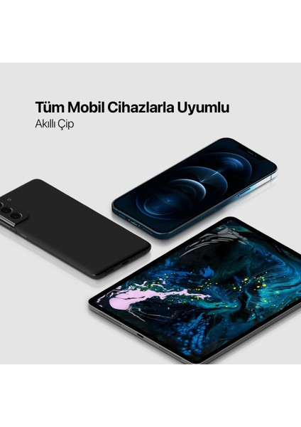 2.4A 12W Akım ve Isı Korumalı Type C ve USB Girişli Şarj Adaptörü Başlığı, Universal Şarj Aleti