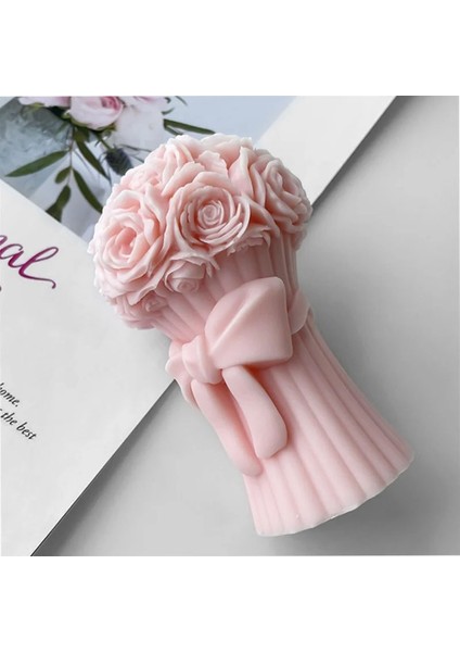 Silikon Mum Kalıbı Buket Çiçek Tasarımı ile Hediye Yapımına Uygun 11.9 cm x 7.2 cm fiyatları