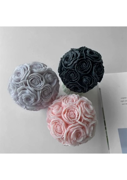 Silikon Mum Kalıbı Buket Çiçek Tasarımı ile Hediye Yapımına Uygun 11.9 cm x 7.2 cm fırsatları