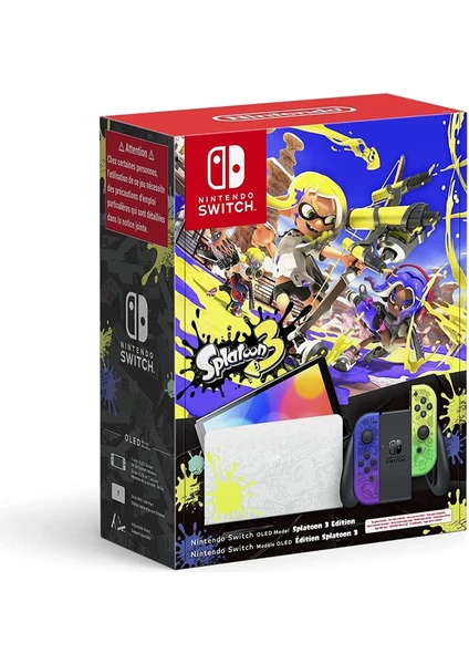 Switch Oled Splatoon 3 Oyun Konsolu - G