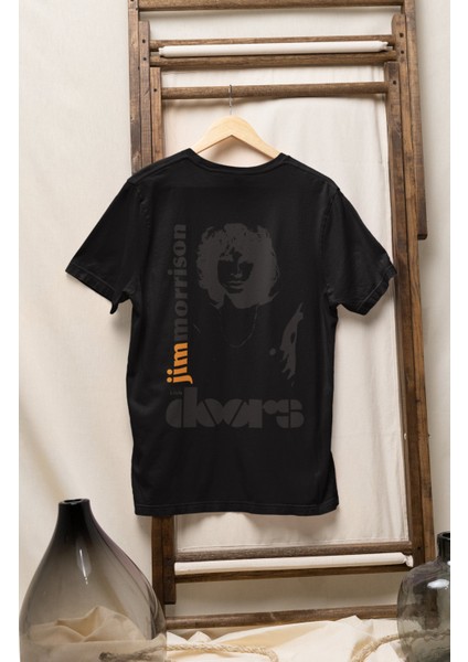 The Doors Sırt Baskılı T-Shirt, Erkek-Kadın Rock-Metal Müzik Baskılı Tişört modelleri