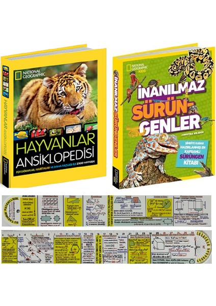 Hayvanlar Ansiklopedisi - İnanılmaz Sürüngenler 2'li Set (Ciltli) - Ayraç