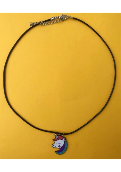 Unicorn Tek Boynuzlu At Kolye Unisex Ipli Kolye PYTKKOLE304
