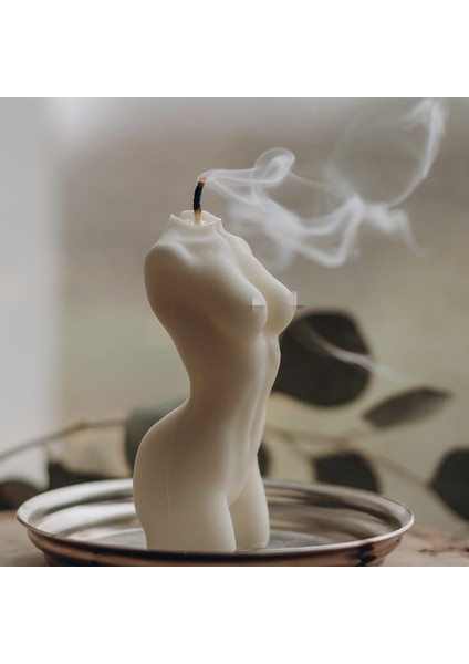 Kadın Silikon Mum Kalıbı