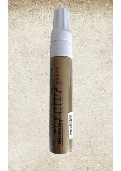 Paint Marker 4.0-8.5mm Kesik Uç Boyama Markörü Gold