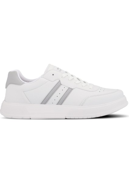 ZIPPER I Erkek Sneaker Koşu & Yürüyüş Ayakkabısı Beyaz / Gri