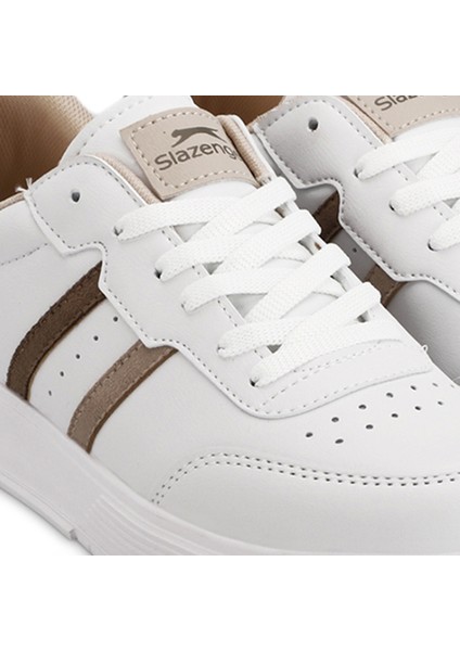 ZIPPER I Kadın Sneaker Koşu & Yürüyüş Ayakkabısı Beyaz / Gümüş / Altın
