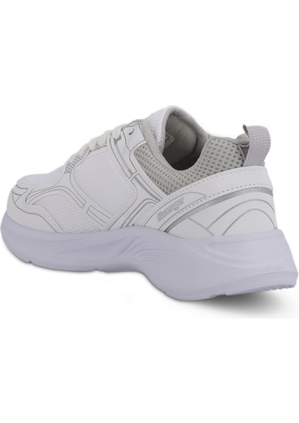 GIMA Erkek Sneaker Koşu & Yürüyüş Ayakkabısı Beyaz / Gümüş