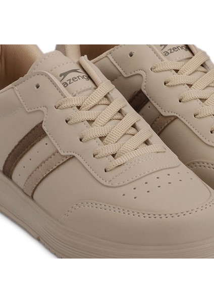 ZIPPER I Kadın Sneaker Koşu & Yürüyüş Ayakkabısı Bej