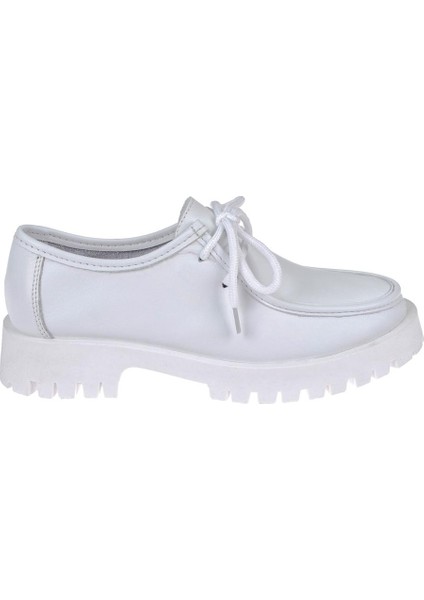 Hakiki Deri Astarsız Yumuşak Kadın Ayakkabı BL-2827 BEYAZ fiyatları