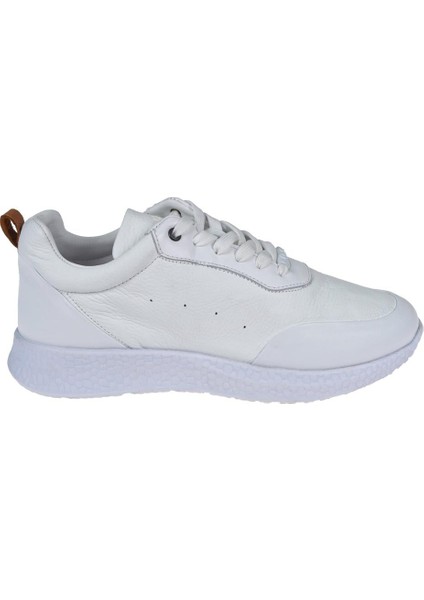 Hakiki Deri Erkek Spor Ayakkabı Sneaker HJ-24260-M BEYAZ fiyatları