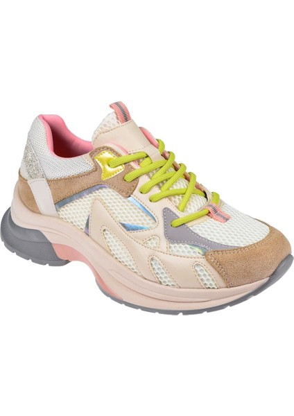 Kadın Spor Ayakkabı Sneaker SMS-30170 BEJ PEMBE