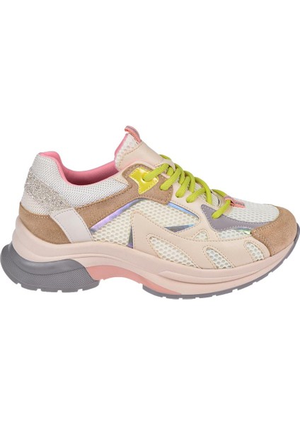 Kadın Spor Ayakkabı Sneaker SMS-30170 BEJ PEMBE