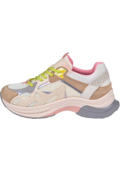 Kadın Spor Ayakkabı Sneaker SMS-30170 BEJ PEMBE
