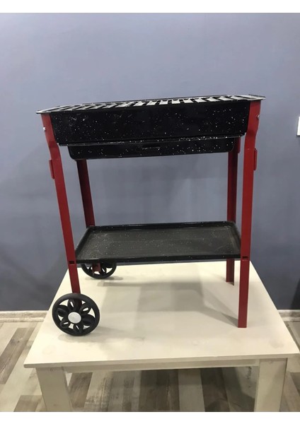 Tekerleklı Portatıf Bahçe Mangalı modelleri