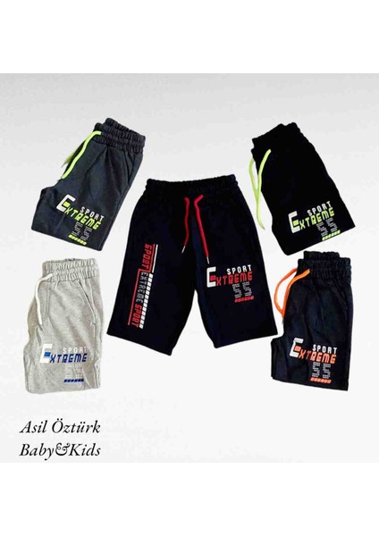 Erkek Çocuk Tekli Kapri Pamuklu Baskılı Bermuda Şort fiyatları