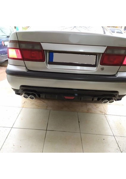 Mazda 626 Uyumlu Body Kit Difüzör 4 Çıkış Yuvarlak Siyah Model 2 fiyatları