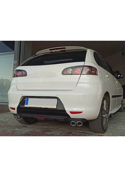Seat Ibiza Mk2 Uyumlu Body Kit Difüzör 4 Çıkış Siyah Yuvarlak fiyatları