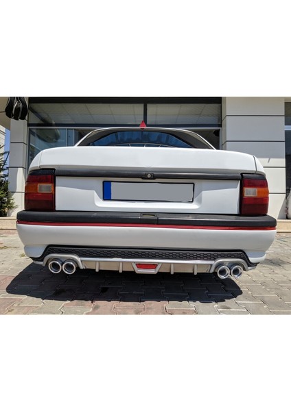 Opel Vectra A Uyumlu Body Kit Difüzör 4 Çıkış Yuvarlak Gri Model 1