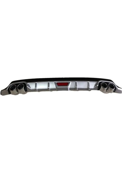 Opel Vectra A Uyumlu Body Kit Difüzör 4 Çıkış Yuvarlak Gri Model 1