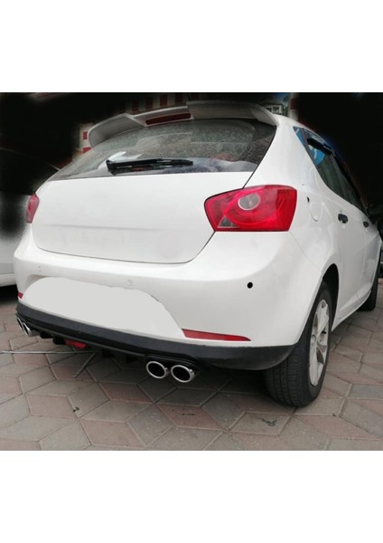 Seat Ibiza Uyumlu Body Kit Difüzör 4 Çıkış Siyah Yuvarlak fiyatları