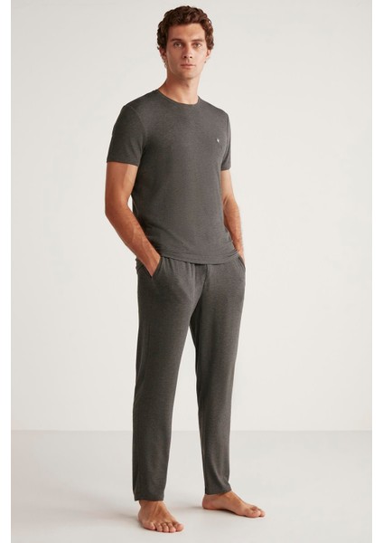 Yumuşak Dokulu Pijama Takımı