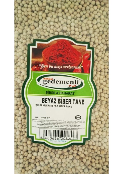 Beyazbiber Tane 1000 gr