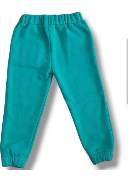 Kız Erkek Bebek Çocuk Kışlık Polar Cepli Alt Eşofman Pantolon Içi Şardonlu modelleri