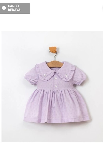 Çico Kids Müslin Kumaş Bebek Elbisesi