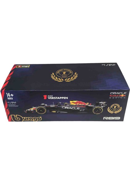 1:24 Oracle Red Bull Racing RB19 2023 Winner Abu Dhabi Grand Prix Max Verstappen Model Araç fiyatları