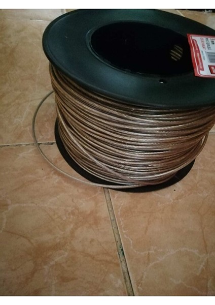 3 mm Izoleli Çelik Halat 50 Metre 3 Milim Çelik Halat Izoleli Çamaşır Ipi Pvc Kaplı Halat