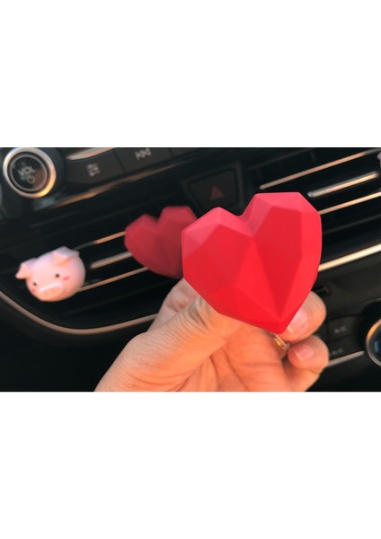 Prizmagen Kalp Silikon Mum Kalıbı