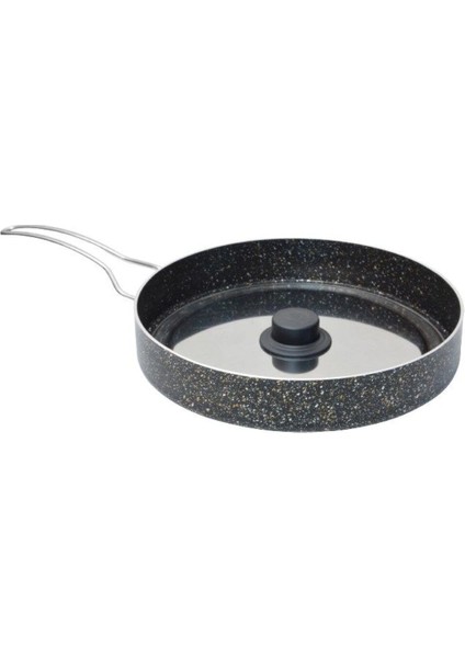 Granit Döküm Kapaklı Balık Tavası 28 cm