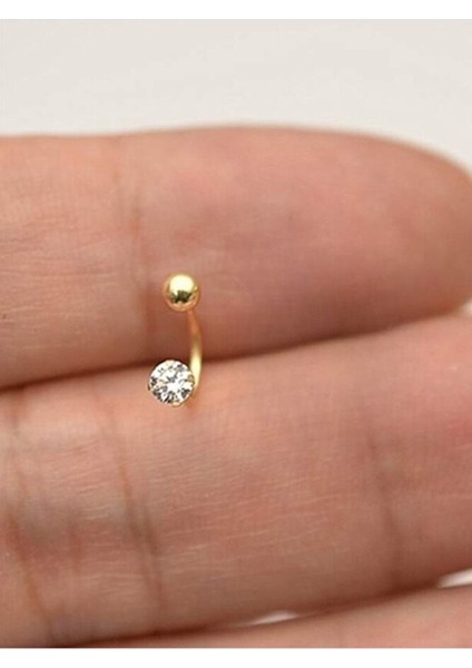 Cerrahi Çelik Piercing Küpe Zirkon Taşlı ve Toplu Halka Model