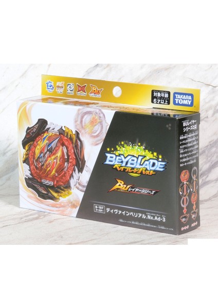 Takara Tomy Beyblade Burst Booster Divine Belial Nexus Adventure -3 Nx.ad-3 B-197 B 197 Topaç