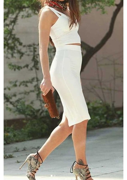 Midi Boy Kalem Scuba Etek