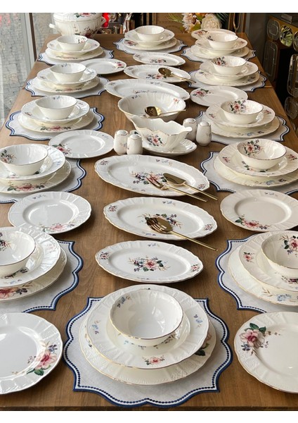 Yemek Takımı Lıttle Garden 79 Parça 12 Kişilik