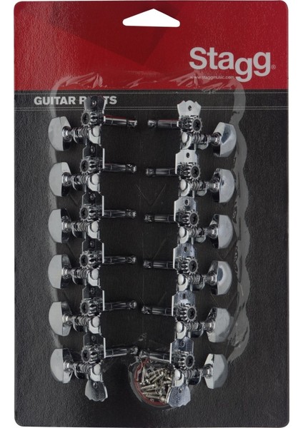 KG679 12 Telli Akustik Gitar İçin 6+6 Burgu Takımı