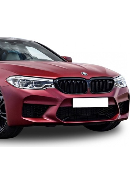 Mega Oto Market Bmw G30 5 Serisi M5 Uyumlu Ön Panjur Böbrek Piano Black 2016- Sonrası